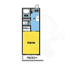 へーベルエスパス2  ｜ 愛知県名古屋市中川区高畑１丁目（賃貸アパート1K・2階・20.58㎡） その2