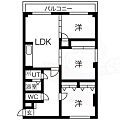 プリミエール長谷川4階6.0万円