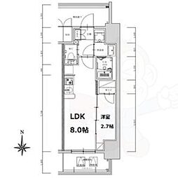 S-RESIDENCE亀島駅前ascent 10階/-