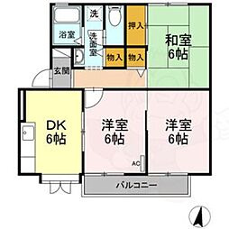 グランドゥール B棟 2階