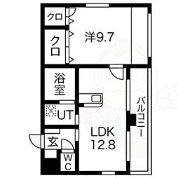 メゾンアンブリック 4階/-