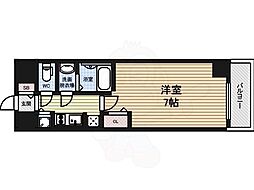 セイワパレス丸の内駅前プレミア 6階1Kの間取り
