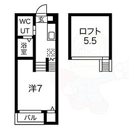 エスパス・リブレ 2階/-