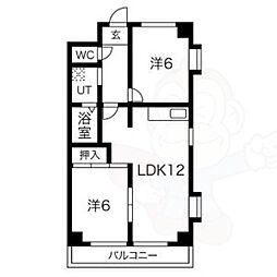 コーポラス小出 5階/-