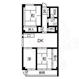 城見朝日マンション 4階