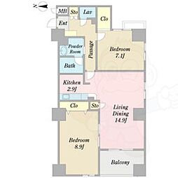 プロシード新瑞橋 4階/-