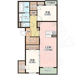 ラヴェラヴィータ 2階