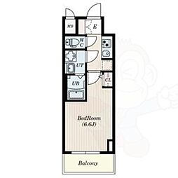 S-RESIDENCE名駅 8階1Kの間取り