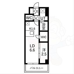 LiveFlat千種WEST 1LDKの間取図画像