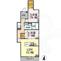 カサブランカ 1階/-