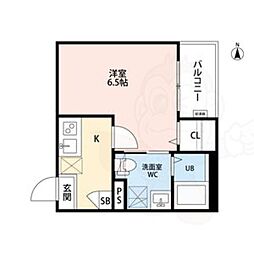 CRASTINE弥生町B棟 1階/-