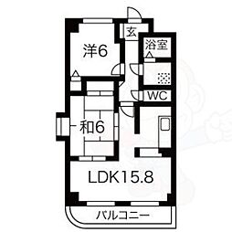 プリミエール大留 2階/-