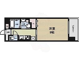 HANANOKIRISE 1Kの間取図画像