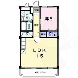 ハイツ上屋敷 2階/-