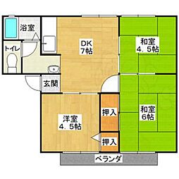 サンシティ栗ノ木A棟 2階