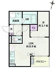 Jack higashimatabe1 2階/-