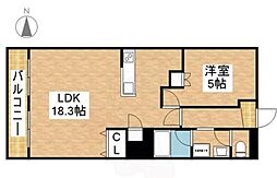 レヂデンス徳田 2階