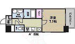 ロイヤルアンコール 1Kの間取図画像