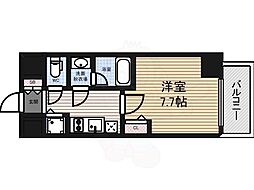 セイワパレス丸の内駅前プレミア 1Kの間取図画像