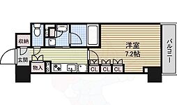 パークアクシス名駅南グランデ 1Kの間取図画像
