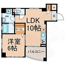 メゾン・ヴェルメイユ 2 2階/-