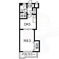 レジデンス黒龍4階5.9万円