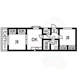 🉐敷金礼金0円！🉐アビタシオン平安通