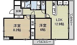 リアン東山 2階/-