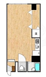 東山パークビル 1Kの間取図画像