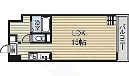 S-FORT六番町 1Kの間取図画像