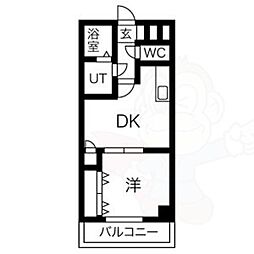 ワイズタワー徳川 5階/-
