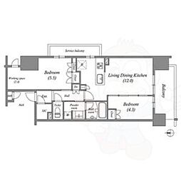 オーパスレジデンス名古屋ステーション 3階/-
