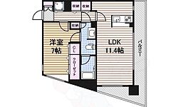 VARIE東別院 1LDKの間取図画像