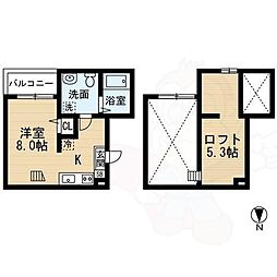 シャンティ中島 2階
