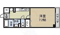 グランツ 1Kの間取図画像