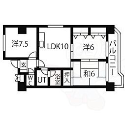 マジェスティーハイツ御成 8階/-