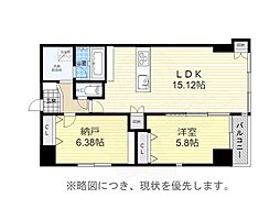 アーレックス丸の内2 1SLDKの間取図画像