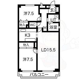 ルミナス山手 4階/-