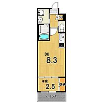 アクアプレイス京都聚楽第  ｜ 京都府京都市上京区新桝屋町（賃貸マンション1LDK・3階・27.90㎡） その2