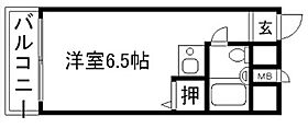 メゾンカミゴリョー  ｜ 京都府京都市上京区上御霊前町（賃貸マンション1R・4階・15.25㎡） その2