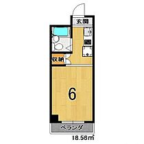 シャトーニシムラ 212 ｜ 京都府京都市下京区上鱗形町512-1（賃貸マンション1K・2階・18.56㎡） その2