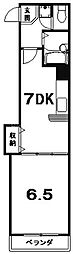 アブレスト今出川 2階