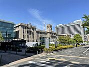 京都市役所（491m）