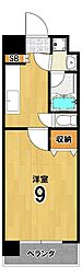 プラネシア星の子京都御所 1Kの間取図画像