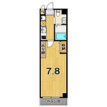 フラッティ衣笠 106 ｜ 京都府京都市北区衣笠北高橋町8-1（賃貸マンション1K・1階・22.55㎡） その2