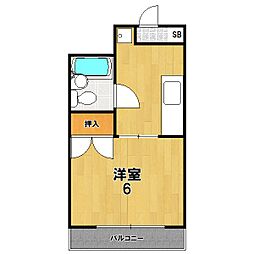 ハイツ北野 2階