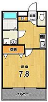 CASA WOOD 西浦町 102 ｜ 京都府京都市伏見区深草西浦町７丁目（賃貸アパート1K・1階・25.64㎡） その2