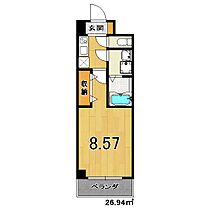 レジディア京都駅前 407 ｜ 京都府京都市南区東九条上殿田町（賃貸マンション1K・4階・26.94㎡） その2