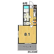 メゾン・アベイル 2B ｜ 京都府京都市下京区西玉水町（賃貸マンション1K・2階・25.23㎡） その2