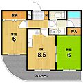 リーブルショーザン3階8.0万円
